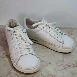 Birkenstock White Unisex Lace Up Sneakers Size 37
